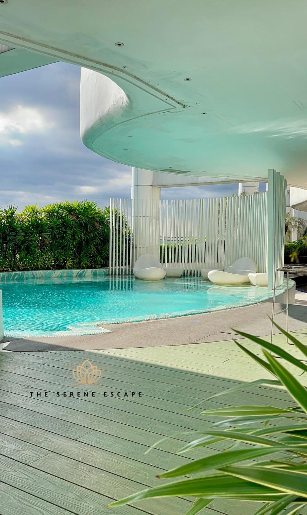 The Serene Escape Rockwell Makati City View 1Br Lägenhet Manila Exteriör bild