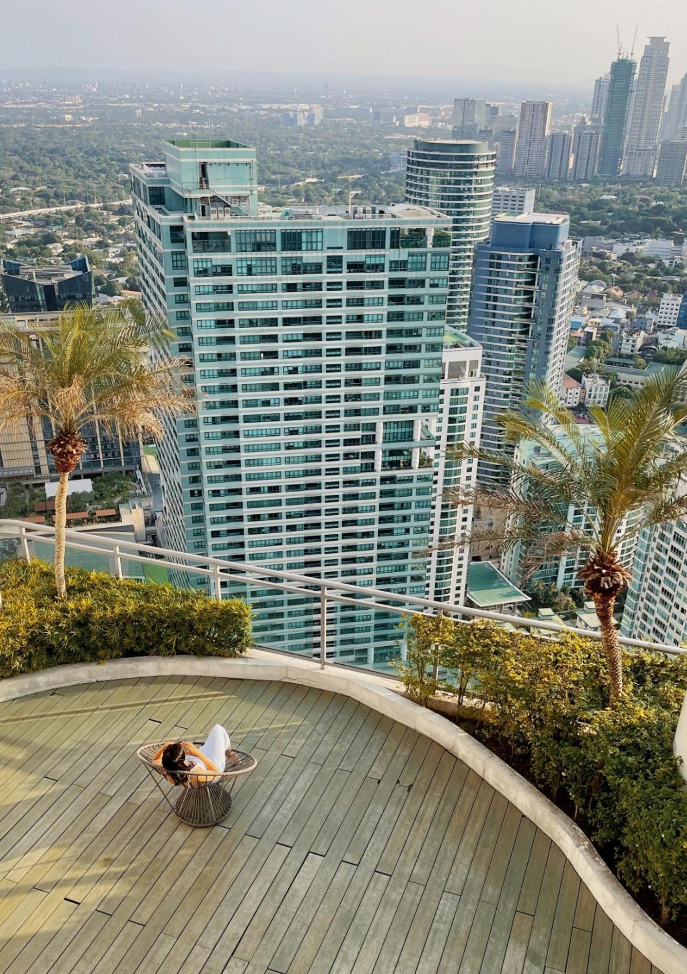 The Serene Escape Rockwell Makati City View 1Br Lägenhet Manila Exteriör bild