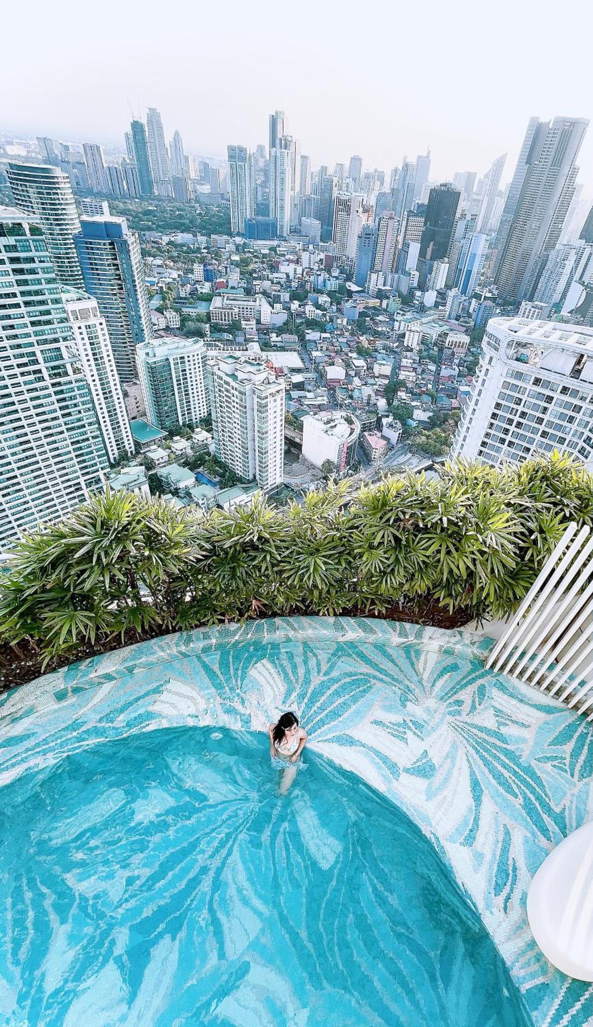 The Serene Escape Rockwell Makati City View 1Br Lägenhet Manila Exteriör bild